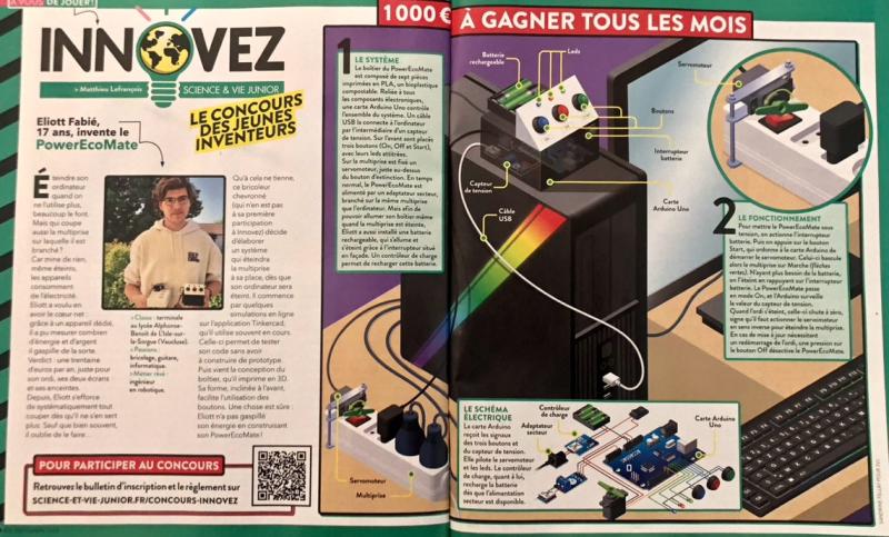 Carte Arduino Nano intégrée